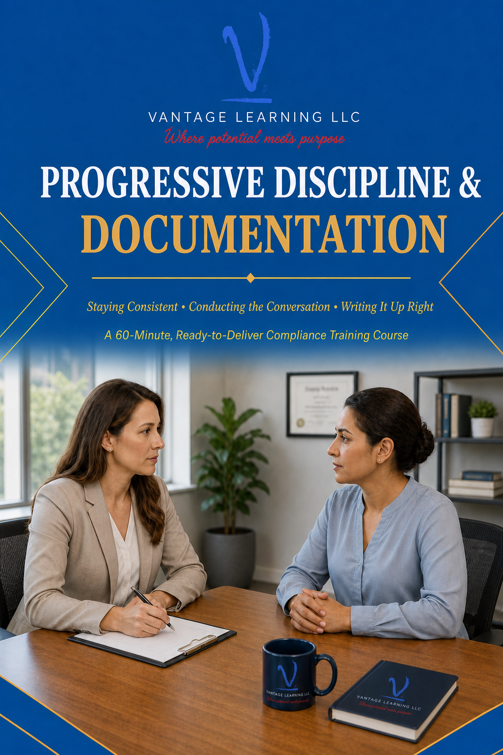 Progressive Discipline & Documentation: Ready-to-Deliver 60-Minute Manager Training