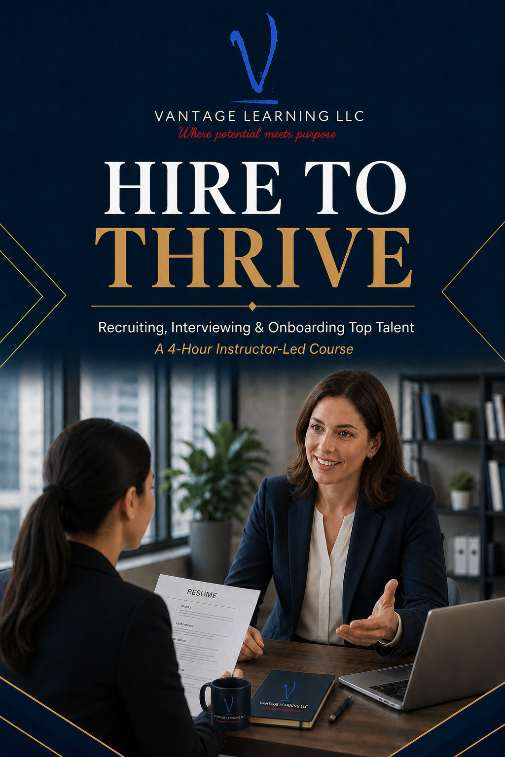 Hire to Thrive: Complete 4-Hour Recruiting, Interviewing & Onboarding Course