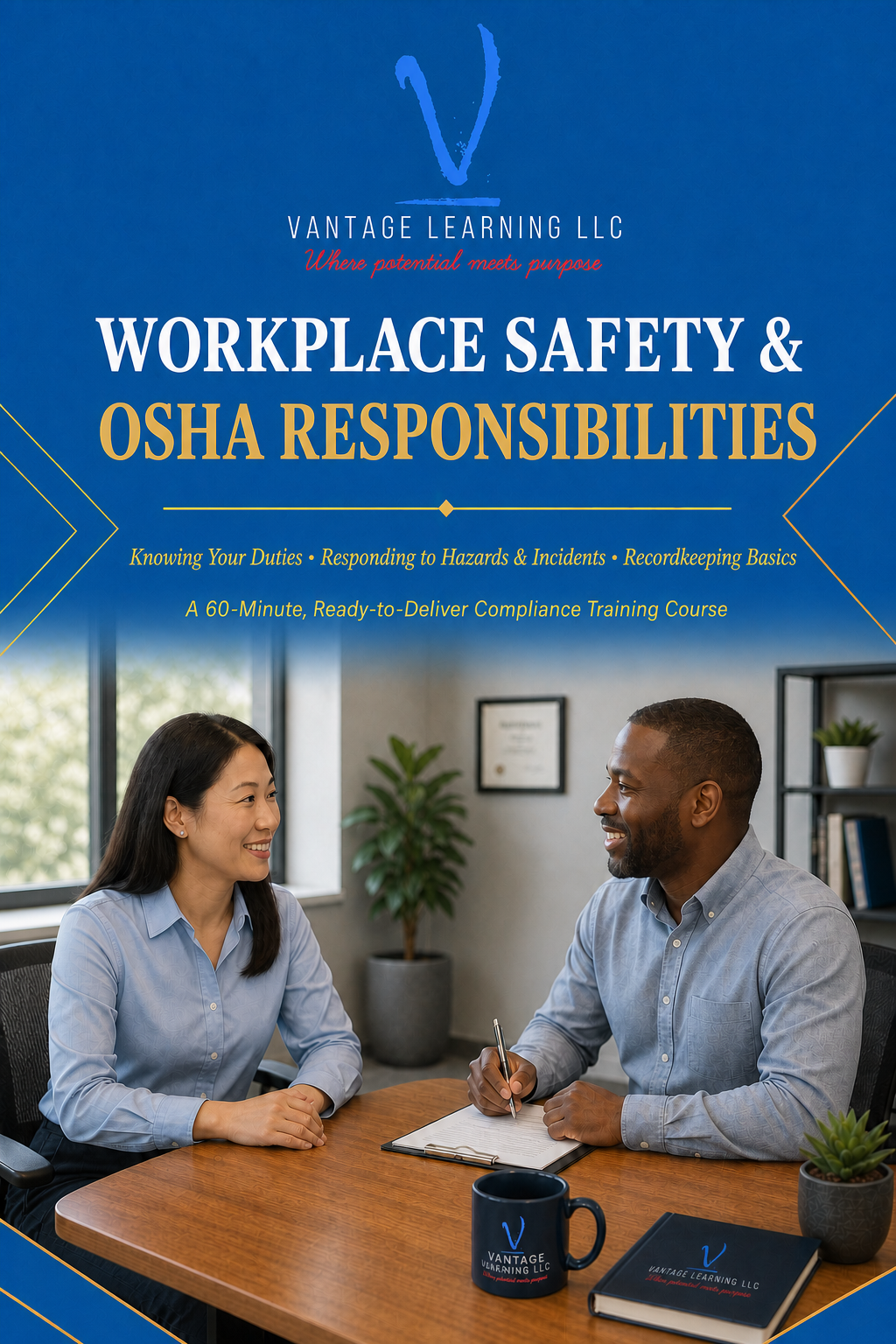 Workplace Safety & OSHA Responsibilities: Ready-to-Deliver 60-Minute Manager Training